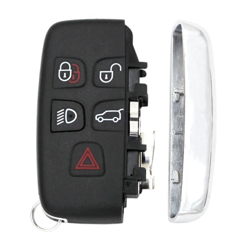 Car Key Shell Case Housing Cover for Land Rover LR4 for Range Rover Sport Evoque for Jaguar XJ XJL XF 5 Button