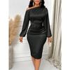 Women's Summer Dress Sexy Spice Satin Dress Haute Couture
