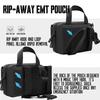 Double Zippers Medical Pouch Plate Carrier Medic Rescue Bag,Molle Tactical First Aid Kit Bag for Outdoor Hiking Cimping Cycling