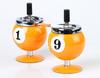 Creative Billiard Ashtray with Lid - Anti-Fly Ash Office Decor