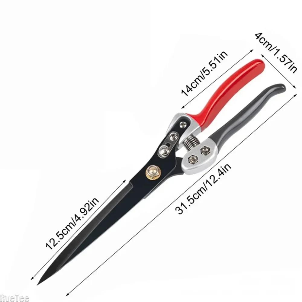 

Garden Scissors Hedge Clippers Snips Pruners for Gardening Grass Shears Wool Shear Trimming Spring Sheep Clipper Manual Scissor