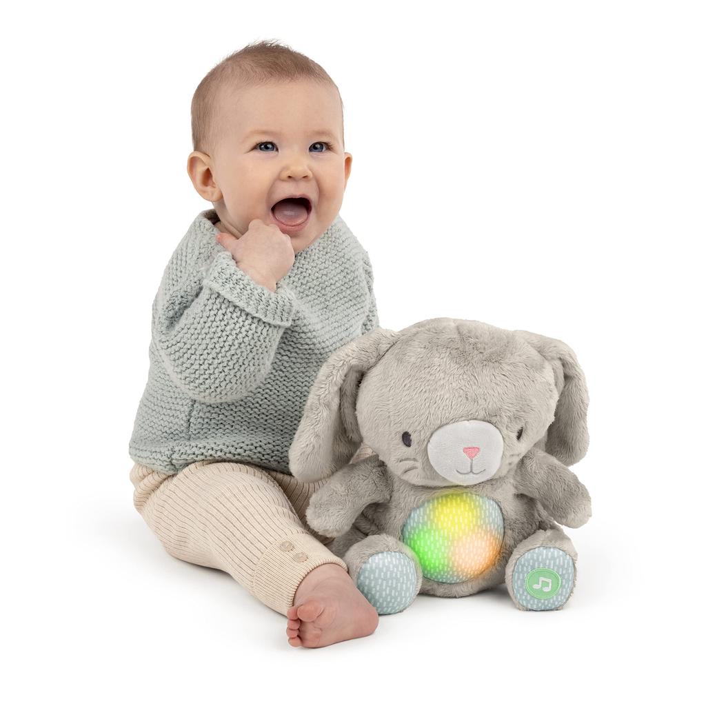 Ingenuity Sylvie the Rabbit Heartbeat Plush Toy with Soothing Sounds (Ages 0+) (Product Code 12920)