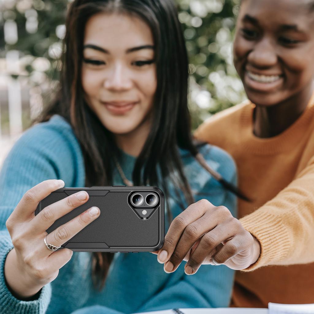 Impact Resistant Hard Armor Case for Iphone 17 Pro Max 16 15 17 Air 14 Plus 12 13 Iphone17 Iphone16 Anti-Scratch Phone Bag