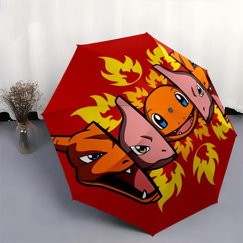 1pc Charmander Evolution Line Artwork Suitable for All Seasons UmbrellaFP213