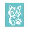 Multipurpose Adhesive Silk Screen Printing Template Polyester Silkscreen Print Stencil For Shirt Bag Clothing Making