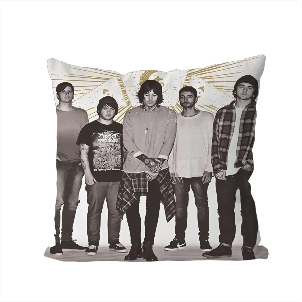 

Band BBring Me The Horizon Pillow Case For Car Sofa Decorative Home Doublesided Print Plush Square Throw Pillow Cushion Cover 30x30cm