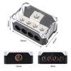 Car Audio Amplifier Junction Box Electric Power Distribution Block 4GA Out Distribute Blocks 4 Ways Ground Case Auto Accessories