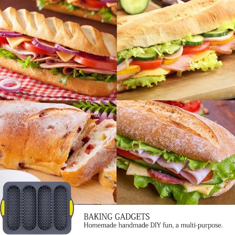 Heat Resistant Baking Pan Tray Nonstick Bake Mold Useful Bread Mold  Sandwich