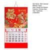 2026 Chinese Hanging Calendar Year of Horse Wall Calendar Lunar Monthly Planner for Chinese New Year Home Office Restaurant Decor
