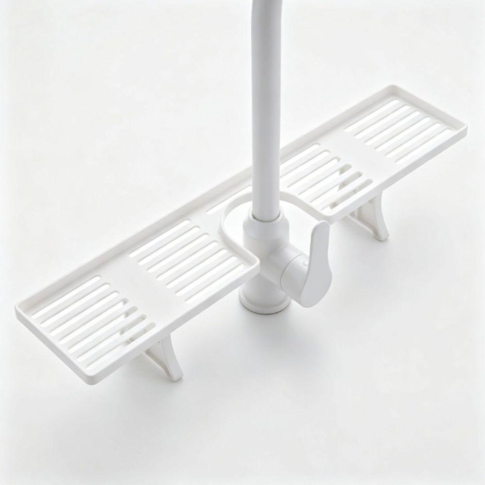 Universal Faucet Storage Shelf Mesh Kitchen Drainage Holder Fashion Sink Shelf Box  Bathroom Toilet