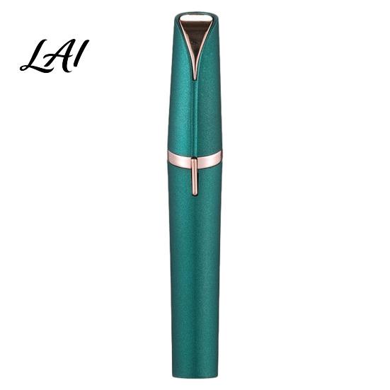 Eyebrow Grooming Pen Electric Trimmer for Women Rechargeable Cordless Facial Hair Removal Removal Portable Painless Eye Brow Shaver Razor Safe Skin