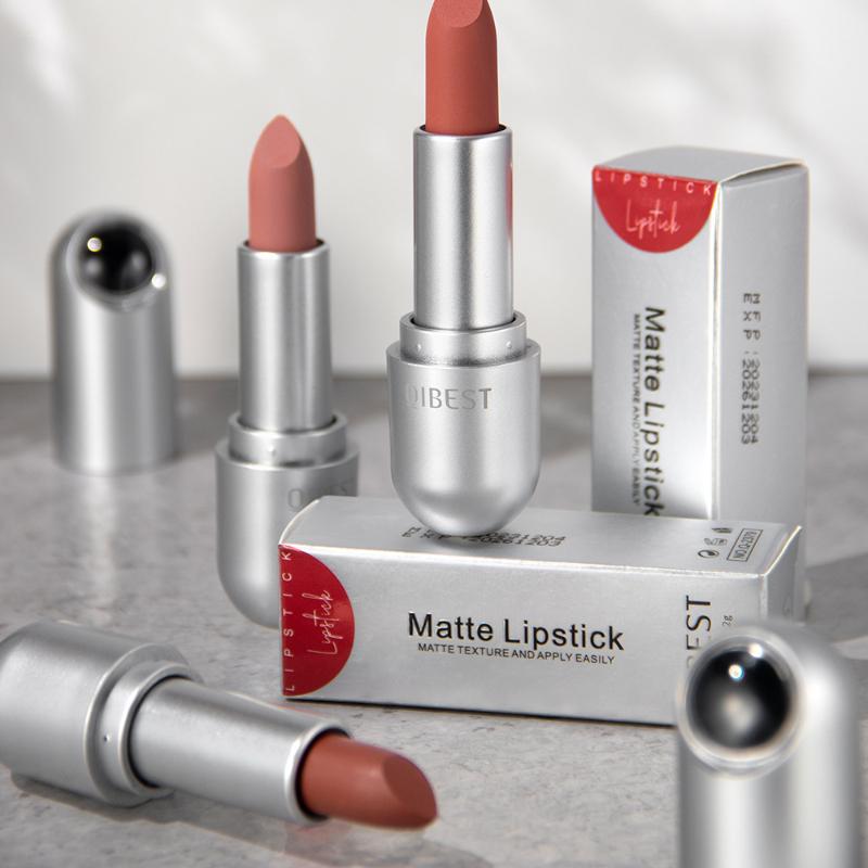 Lekka, matowa, nieprzywierająca, nieblaknąca szminka, trwała, wodoodporna, nieblaknąca, naturalna, trójwymiarowa szminka