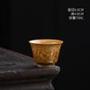 Coarse Pottery Master Cup Single Cup Women'S Ceramic Teacup Kung Fu Tea Set Household Tea Cup Small Cup Chinese Tea Cup Jianzhan