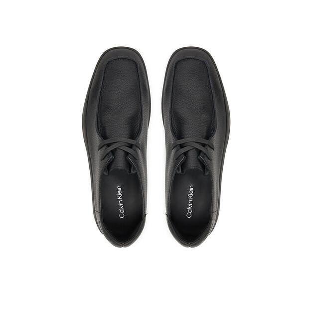 Полуботинки Calvin Klein Hybrid Cup Wallabee Lth HM0HM02062 чёрный