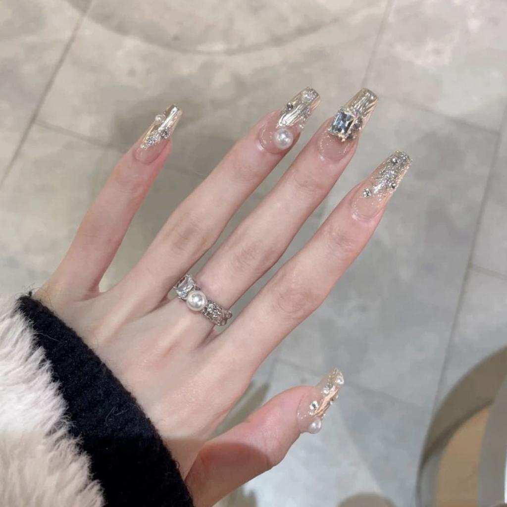 Pure Handmade Phototherapy Wearer Ai Shen Wearer Finished Product Reusable Manicure Patches Can Be Removed