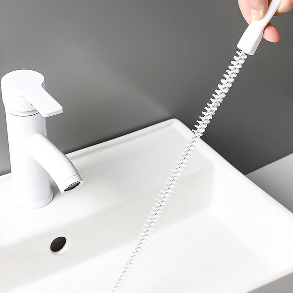Sewer Drain Brush,Bendable Long Pipe Cleaner Flexible Sewer Cleaning Tool for Home Kitchen Sink,Shower Bathtub Hair Clog