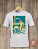 Japan Tourist Poster T-shirt Aesthetic Japanese Bathing Classic 1930's Art