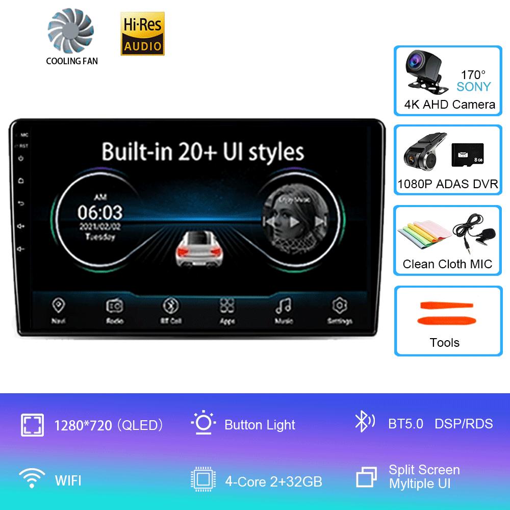 10inch Android 14 For Suzuki Swift 2017 2018 2019 Car Radio Stereo Multimedia Player GPS Navigation Carplay AUTO
