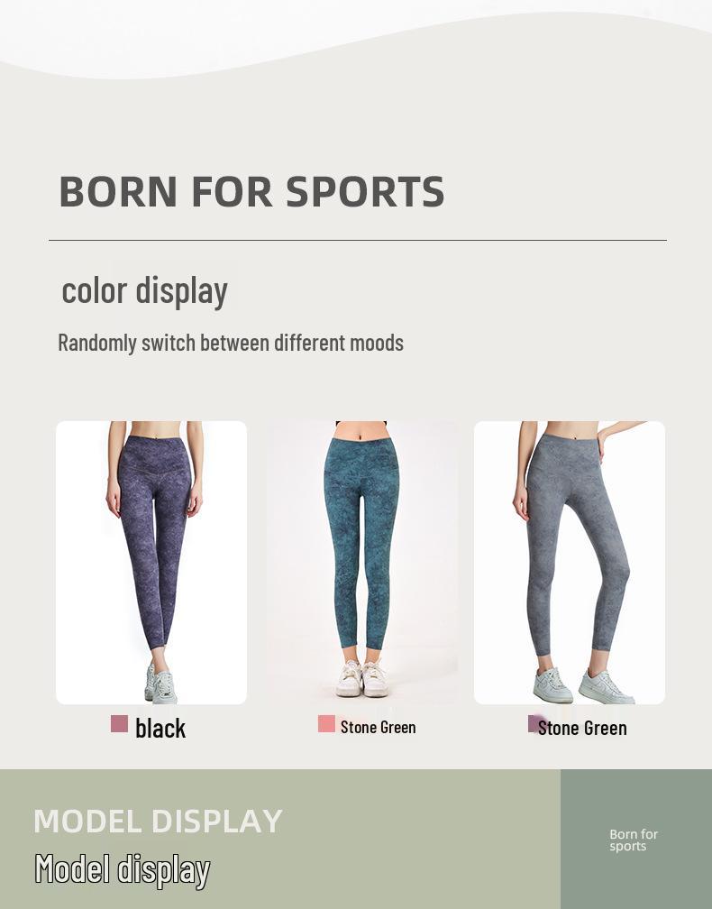 Pantaloni de Yoga cu Talie Înaltă pentru Femei 2025 - Ridicare Șolduri, Elastici, Subțieri Îmbrăcăminte Sportivă