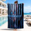 Chucky And Tiffany's Wedding Beach Towel, Microfiber Beach Towel, Perfect For Pool, Beach, Travel, Home Decor Beach Party Fan Gifts