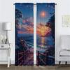 Dreamscape Modern Living Room Curtains for Camera Partition Tulle for Bedroom Blackout Curtain Halloween Decoration Shades Child