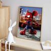 Disney Diamond Painting Mickey and Spider-Man Cross Stitch Hanging Print Puzzle Mosaic Embroidery Home Decor 5D DIY Art Brand New