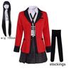 Yumeko Jabami Cosplay Costume School Uniforms Jabami Yumeko Outfits Full Set With Stockings Girl Jk School Uniform For Comic Con
