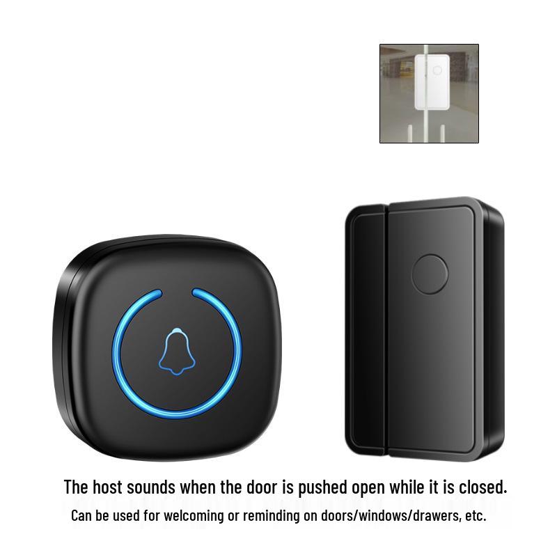 Welcome Sensor Alarm for Store Entrances – Motion-Activated Voice Greeter for Split Doors