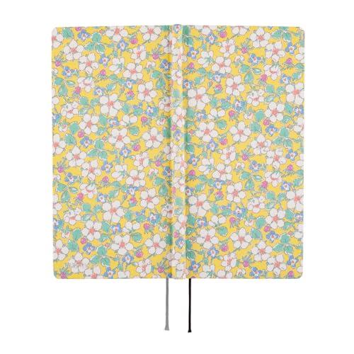 Hobonichi Techo 2025 weeks LIBERTY FABRICS/Paysanne Blossom Empezando en enero Cuaderno Semanal Semanal Izquierdo Delgado Vertical