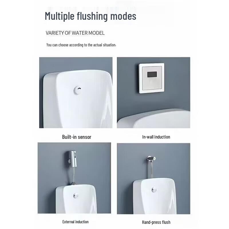 ZLIII Wall-Mounted Ceramic Urinal with Sensor