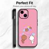 Funny Bunny Bear Lovers Couple Phone Case Phone Case Soft Packaging Lightweight For iPhone17 16 15 14 13ProMax
