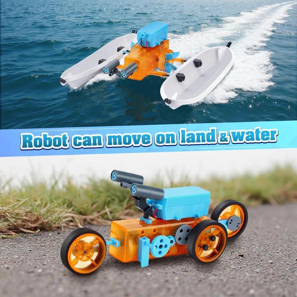 Kit Robot Solare 25 in 1 Giocattoli per Bambini Ragazzi Giocattolo Educativo Fai da Te STEM Esperimento Scientifico Gadget Kit Elettrici di Robotica Regali