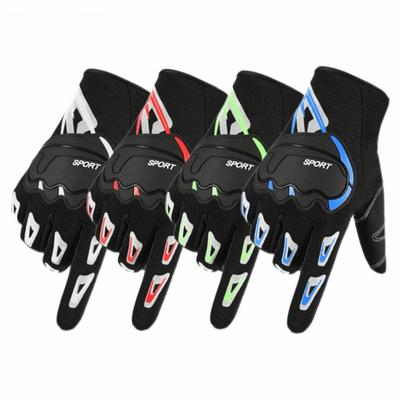 Summer Cycling Gloves Outdoor Sports Touch Screen Anti-slip Wear-resistant Anti-fall Breathable Motorcycle Gloves