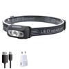 Mini Strong Light Headlamp Led Night Fishing Torch Rechargeable Head Lamp Outdoor Waterproof Portable LED Sensor HeadLight