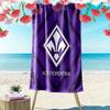 Ręcznik plażowy z nadrukiem ACF Fiorentina, Duży miękki szybkoschnący ręcznik na plażę, kemping, basen