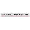 WDYEA1 Car Trunk Emblem Metal Stickers Decorative Decals Accessories For Tesla Model 3 Model S Model X Model Y Cybertruck Roadster