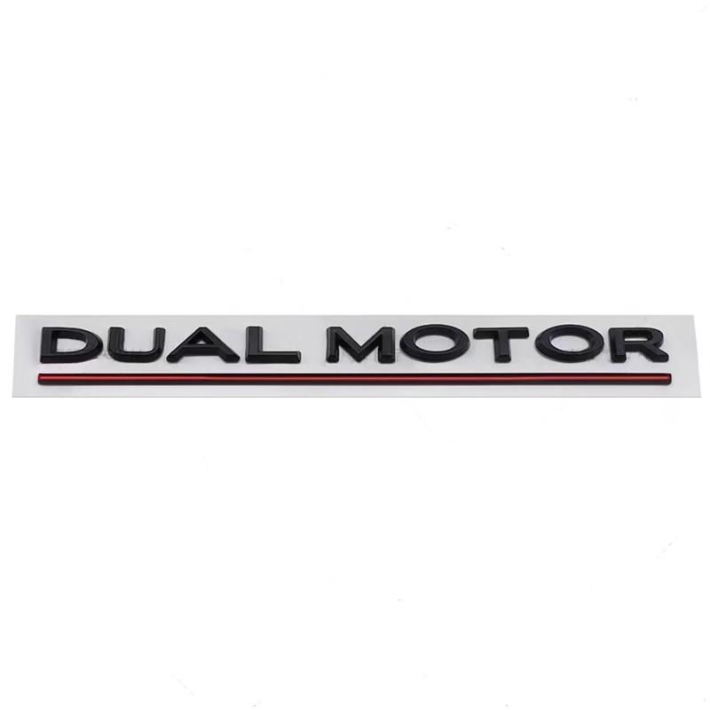 WDYEA1 Car Trunk Emblem Metal Stickers Decorative Decals Accessories For Tesla Model 3 Model S Model X Model Y Cybertruck Roadster