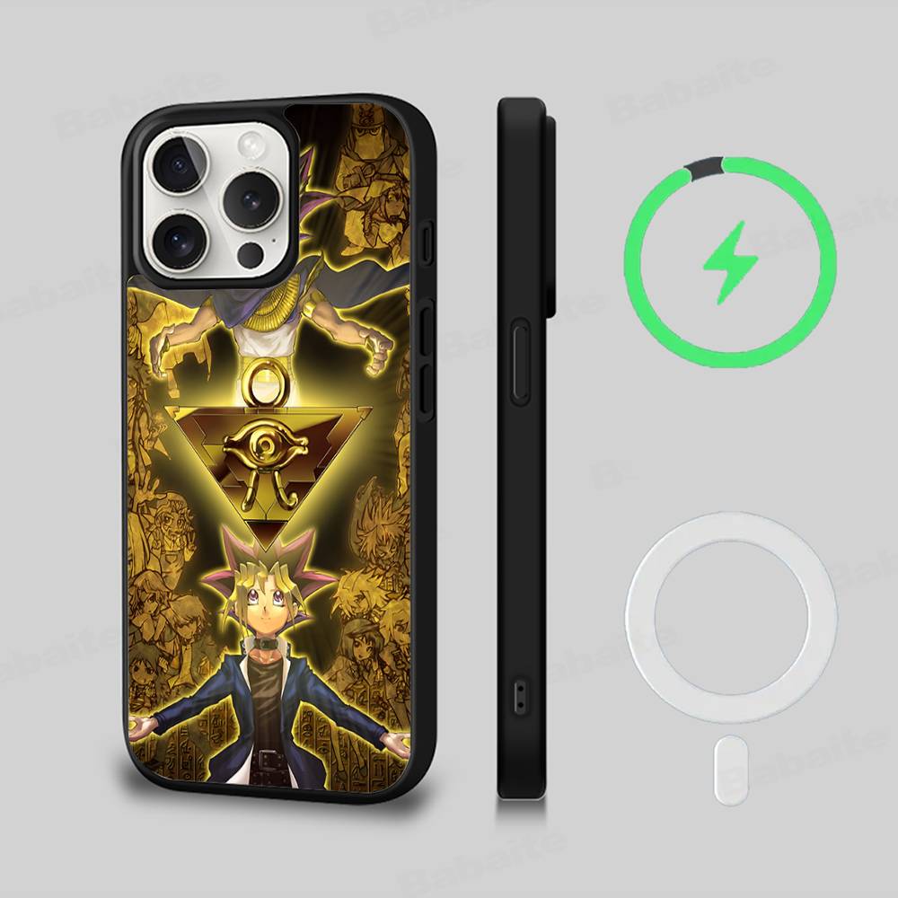 Anime Yu-Gi-Oh! For Magsafe Magnetic Phone Case For IPhone 17 16 Pro Max 15 Plus 14 13 12 11 Cover