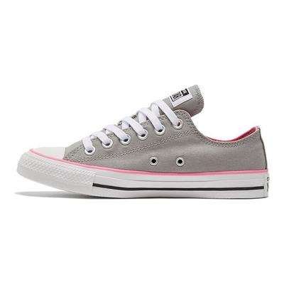 Chuck Taylor All Star Casual Versatile Low Top Canvas Shoes Unisex Sneakers Gray White 157377C