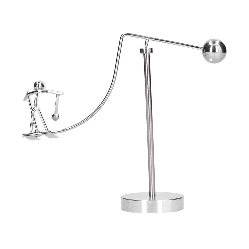 Swing Balance Ball Toy Ornament Physics Balancing Art Desktop Decor for Students Home Office