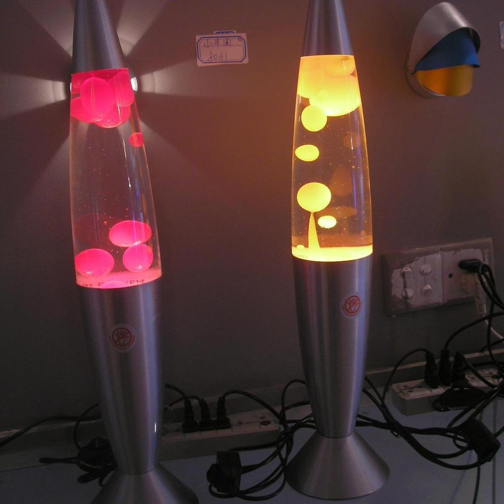 Creative Jellyfish Water Wax Convection Lava Lamp for Living Room Relaxation.