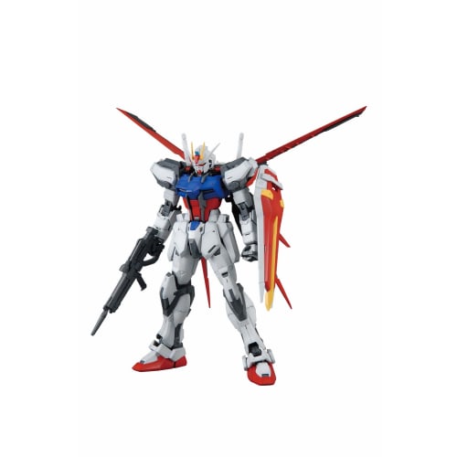 Gundam MG Mobile Suit Gundam SEED Aile Strike Gundam Ver. RM 1/100 Scale Pre-Colored Plastic Model