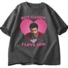 Rivalry Heated Scott Hunter But Dad I Love Him Tshirt 2026 Summer Mens Womens Luxury Fashion Mens Tshirt Street Wear Y2K