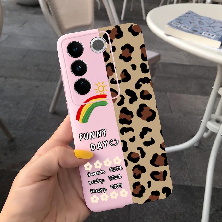 For Vivo V27 Pro Case Vivo V27e Back Cover Fashion Candy Color Painted Funda For Vivo V27 5G V 27e V27Pro V2237 V2230 Soft Shell