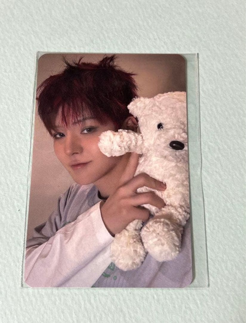 [USED] TREASURE Season s Greetings Pop-up Bonus Trading Card - Yoshi