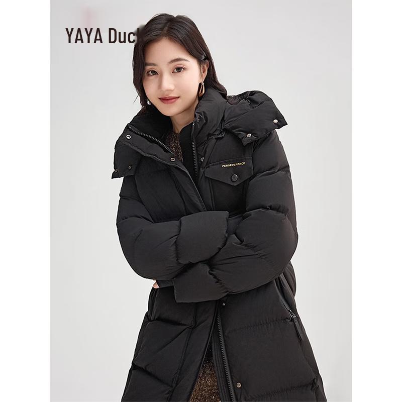 Yaya Klassische Unisex Winterjacke mit 90 % Gänsedaunen
