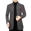 Men's Slim Fit Stand Collar Jacket: Autumn/Winter Casual Business Style