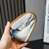2025 Spring and Summer New Leather Soft-soled German Training Shoes Women's Casual Flat-bottomed Versatile Sports Student Women's Shoes Trendy Cool