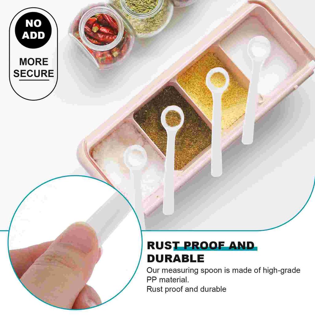 Powder Spoon Coffee Scoop Mini Spoons Measuring Cosmetics Tool Teaspoons