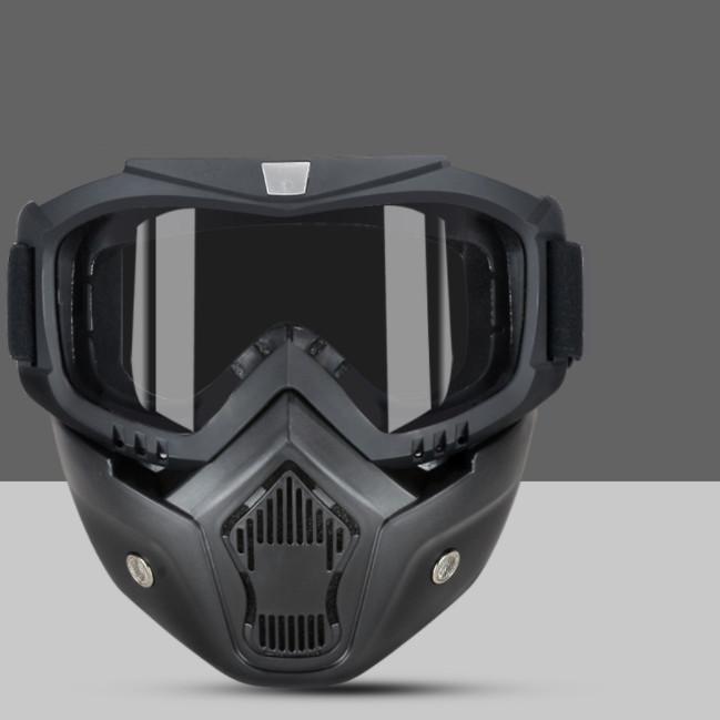 NEW Design Popular Full Face Motorcycle Helmet Bicycle Glasses Cycling Glasses Windshield Motorcycle Myopia Outdoor Sports чёрный
